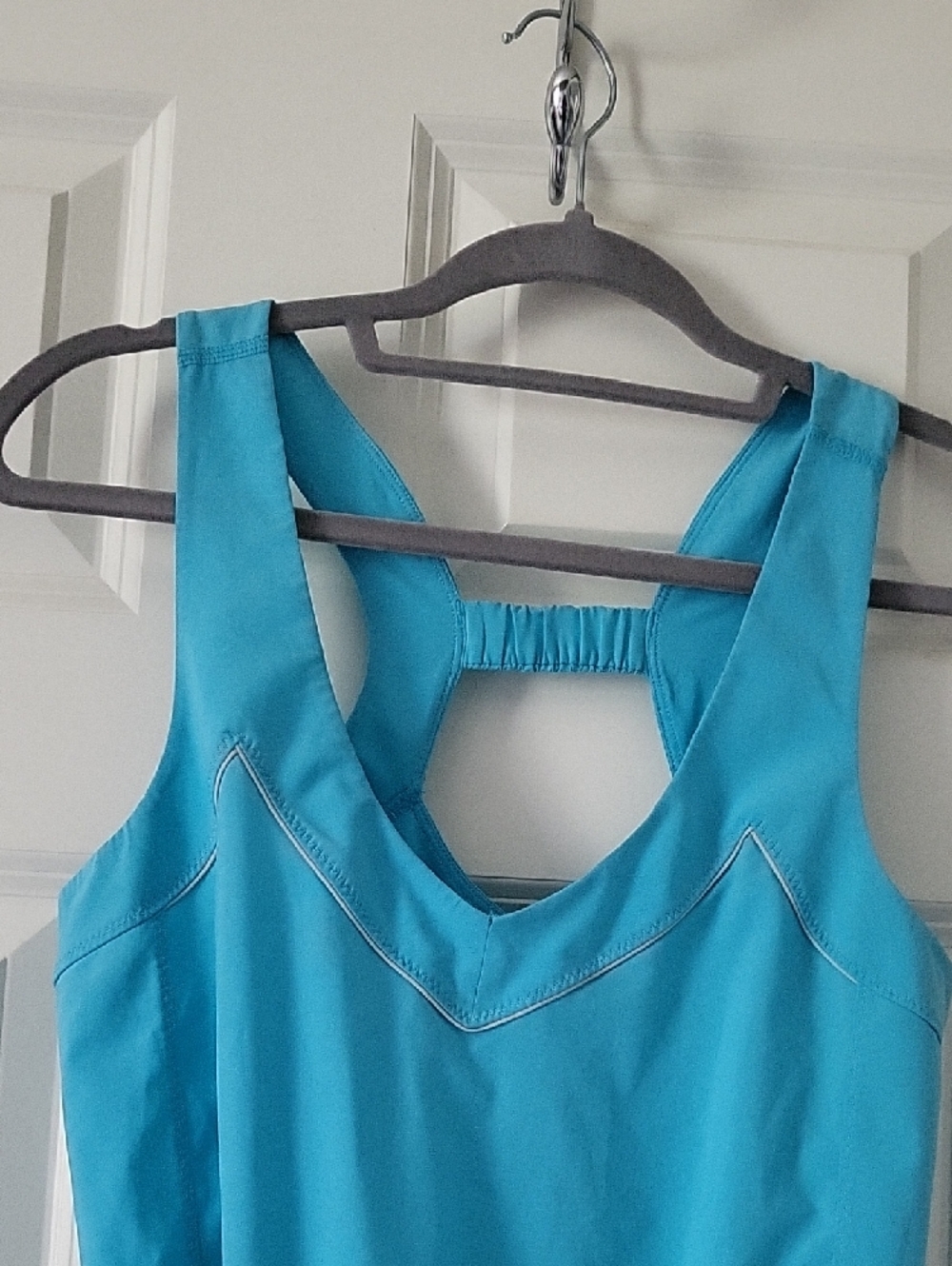 Lululemon Speedy Runsie Blue Romper Size 6/8 (See Measurements) - Picture 4 of 8